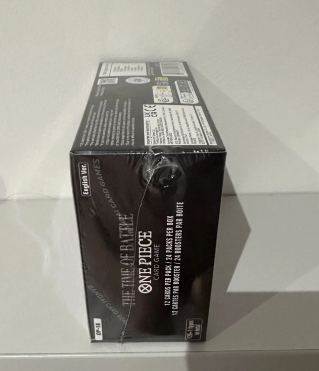 One Piece TCG OP16 Booster Box - The Time Of Battle - English SEALED In-Hand !