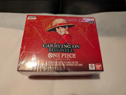 One Piece - OP13 (Carrying On His Will) Booster Box - English - SEALED