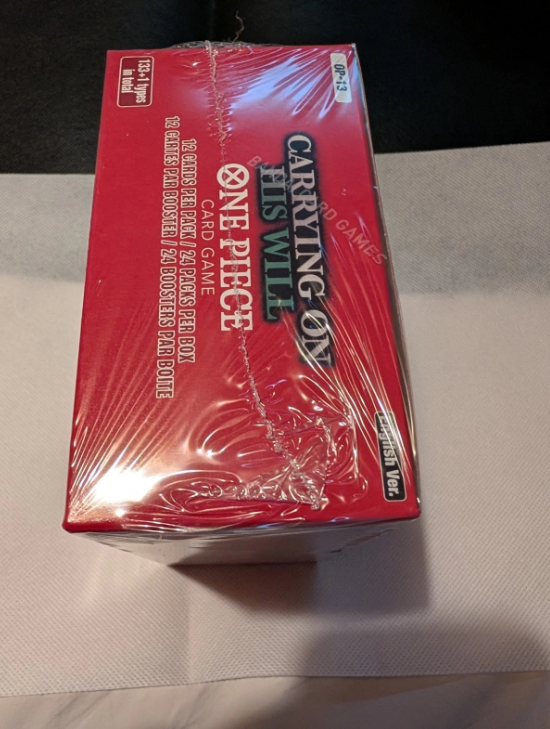 One Piece - OP13 (Carrying On His Will) Booster Box - English - SEALED