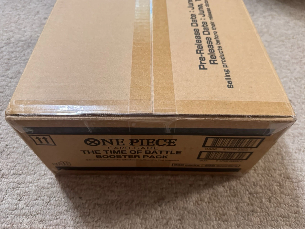 ONE PIECE CARD GAME THE TIME OF BATTLE BOOSTER CASE OP16 ENGLISH SHIPS TODAY🔥