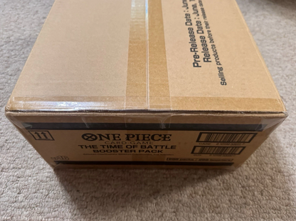 ONE PIECE CARD GAME THE TIME OF BATTLE BOOSTER CASE OP16 ENGLISH SHIPS TODAY🔥