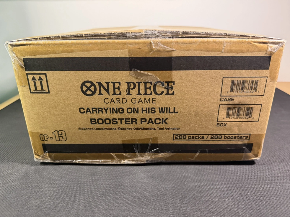 One Piece TCG Factory Sealed Booster Box Case OP-13 Carrying On His Will
