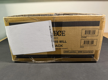 One Piece TCG Factory Sealed Booster Box Case OP-13 Carrying On His Will