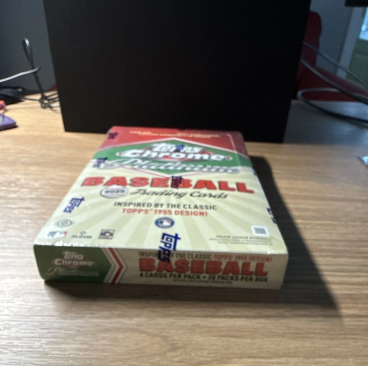 2025 Topps Chrome Platinum Baseball Hobby Box Factory Sealed | MLB Trading Cards, Sports Card Hobby Box, Refractor Autograph Pack