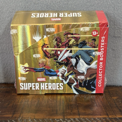 MTG Magic The Gathering Marvel Super Heroes Collector Booster Box