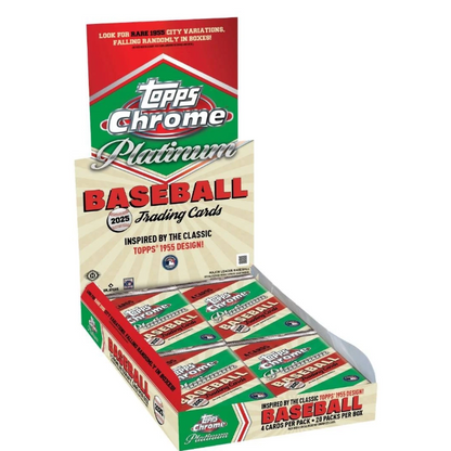 2025 Topps Chrome Platinum Baseball Hobby Box -Lot of 10- Ready to Ship✅