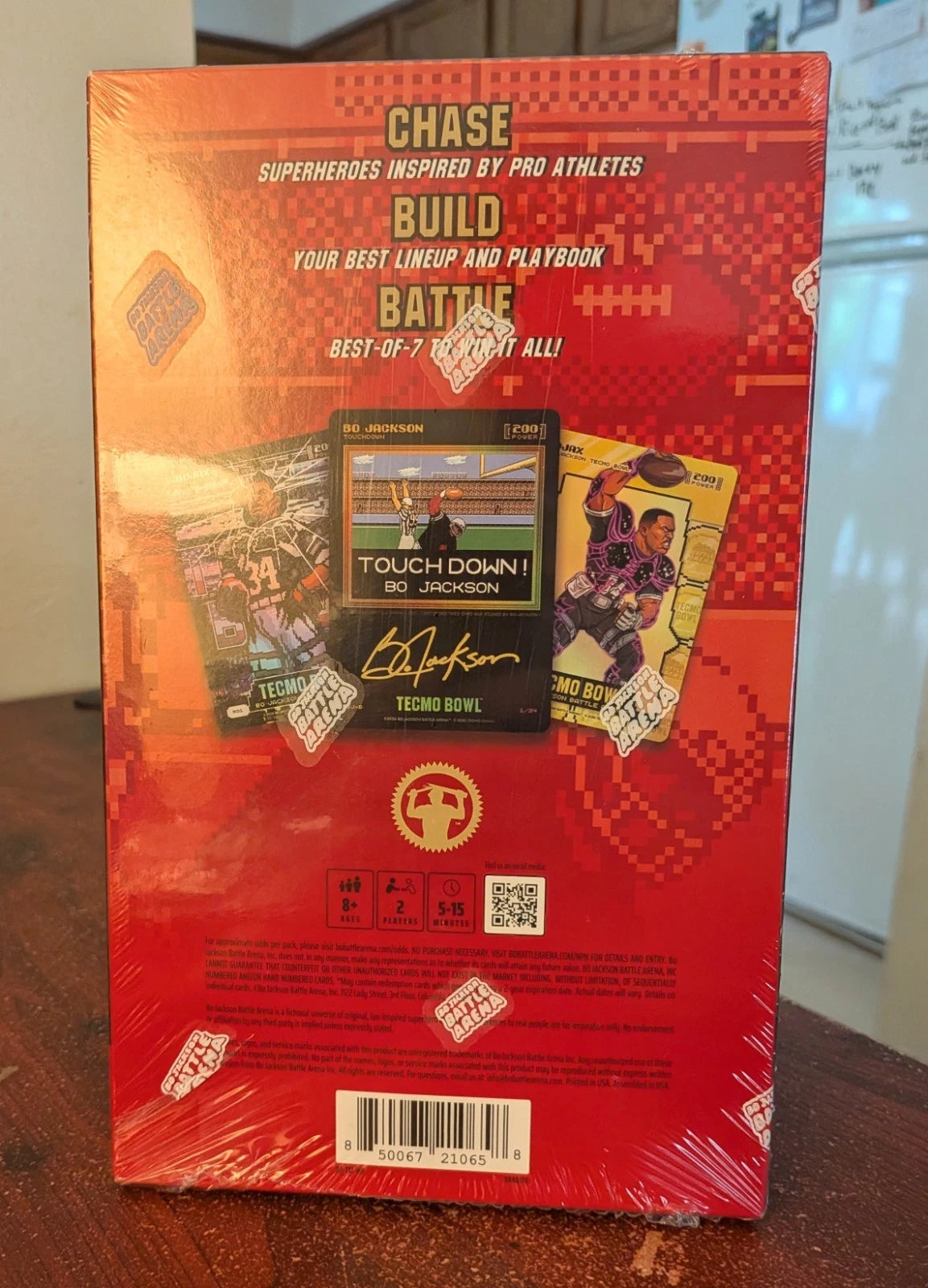 2026 Bo Jackson Battle Arena Tecmo Bowl Edition Hobby Box Factory Sealed IN HAND