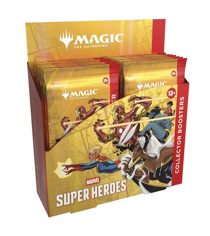MTG Magic The Gathering Marvel Super Heroes Collector Booster Box